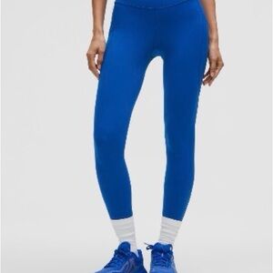 Lululemon Fast and Free High Rise Tight 25 Size 8 Galactic Colbalt